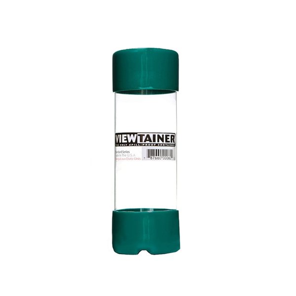 Viewtainer 2 in. W X 6 in. H Slit Top Container Plastic Green CC26